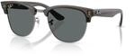 Ray-Ban Clubmaster Rbr0504s Sonnenbrille mit Umkehrfunktion, quadratisch, Dunkelgrau,