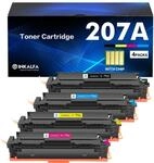 207A 207X MFP M283fdw Toner: Kompatible f&uuml;r HP 207A 207X M255dw Color LaserJet Pro