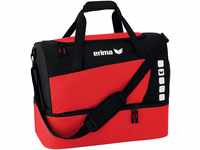 erima Sporttasche mit Bodenfach, rot/schwarz, L, 76 Liter, 723336