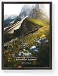 KHG Premium-Bilderrahmen 18x24 cm schwarz, stabile Glasfront, f&uuml;r Zuhause |...