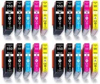 20er Pack 550XL 551XL Kompatible Druckerpatronen Multipack f&uuml;r Canon PGI-550XL