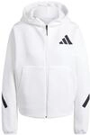 adidas Damenjacke mit Kapuze Z.N.E., Wei&szlig;, S