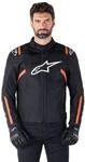 Alpinestars T-SPS V2 wasserdichte Motorrad Textiljacke, schwarz/rot, L