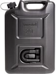 h&uuml;nersdorff 802042 Kraftstoff-Kanister PROFI (UN) schwarz - 20L
