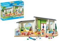 PLAYMOBIL MyLife 71601 Kita 'Regenbogen', gro&szlig;es Kindergarten-Set mit...