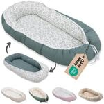 ULLENBOOM Babynest &ndash; Oeko-TEX Materialien, Made in EU &ndash; Babynestchen Neugeborene,