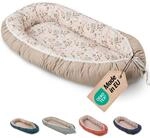 ULLENBOOM Babynest - Ideal f&uuml;r Neugeborene - OEKO-TEX zertifiziert | Waschbar,