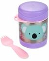 Skip Hop Zoo Edelstahl Warmhaltebox Koala f&uuml;r Essen mit Gabel-L&ouml;ffel-Kombination