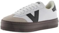 victoria Sneaker Barcelona Ciclista Lederoptik & Plateau In Schokolade &