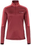 VAUDE Damen d&uuml;nner Fleecepullover Livigno Halfzip II, angenehm warm,