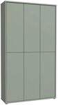 Forte Alice Springs Schuhschrank 100 110, moderner Flurschrank mit 6 T&uuml;ren und 15