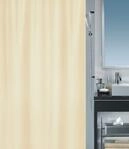 Spirella 1 Schimmel Duschvorhang-Anti-Bakteriell, waschbar, wasserdicht-Polyester,