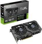 ASUS Dual GeForce RTX 4070 EVO OC Edition 12GB GDDR6 Gaming (Nvidia GeForce RTX4070