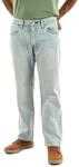 Levi's Herren Jeanshose 555 Relaxed Straight aus Baumwolle, Mid Rise, Blau (Baby Blue