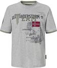 Jan Vanderstorm Herren T-Shirt S&ouml;lve Hellgrau, XL - 56/58