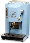 Faber Pro Deluxe Kaffeemaschine aus Messing mit Pads aus Ese Papier 44 mm