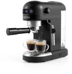 Petra Kaffeemaschine Barista, Espressomaschine mit Milchaufsch&auml;umer 1,4L, Kleine