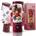 BlendyGo 3 Tragbarer Mixer, Blender, Mini Standmixer, 550 ml, Smoothie maker, Mixer