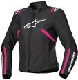 Alpinestars Stella T-SPS V2 wasserdichte Damen Motorrad Textiljacke, schwarz/pink, S