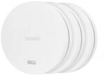 Hombli Smart Rauchmelder 10 Jahren Batterielaufzeit, 85 dB Alarm, Magnethalterung,