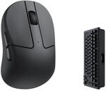Keychron M4 Kabellose Maus, PixArt 3395-Sensor mit programmierbarer Makrotaste 26.000