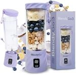 BlendyGo 3 Tragbarer Mixer, Blender, Mini Standmixer, 550 ml, Smoothie maker, Mixer