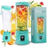 BlendyGo 3 Tragbarer Mixer, Blender, Mini Standmixer, 550 ml, Smoothie maker, Mixer