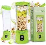 BlendyGo 3 Tragbarer Mixer, Blender, Mini Standmixer, 550 ml, Smoothie maker, Mixer