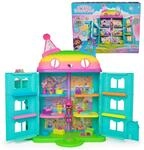 DREAMWORKS GABBY'S DOLLHOUSE - 15-teiliges Purrfect Party Puppenhaus Spielset im