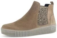 Gabor Damen Chelsea Boots - Boots mit Wechselfu&szlig;bett - Damen Stiefeletten mit