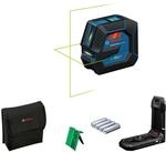 Bosch Professional Linienlaser GLL 20-22 G (Halterung LB 10, gr&uuml;ner Laser,