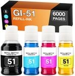 Supply Guy 4X Tinte kompatibel mit Canon GI-51 Multipack - passend f&uuml;r Pixma G 1520