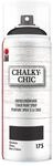Marabu 02630018175 - Chalky Chic Spray, ebenholz 400 ml, deckende, matte