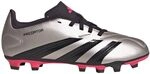 adidas Predator Club Jr FxG IF6423, Boy Football Boots, Grey, 38 EU