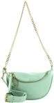 Seidenfelt Skien II - Schultertasche 19 cm aqua mint/gold