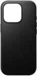 NOMAD Modern Leather Case | f&uuml;r iPhone 16 Pro | Schutzh&uuml;lle aus Polycarbonat und