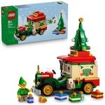 LEGO Lieferwagen des Weihnachtsmanns - Farbenfrohes Spielzeug Auto mit