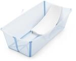 Stokke Flexi Bath XL (Ocean Blue) mit Newborn Support - Leichte Konstruktion &