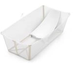 Stokke Flexi Bath XL (Sandy Beige) mit Newborn Support - Leichte Konstruktion &