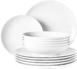 Seltmann Weiden, Tafelservice 12-teilig Amina wei&szlig;