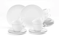 Seltmann Weiden 4052212139890 Kaffeesrvice 18-teilig, Kaffeetasse 0,25l, Teller