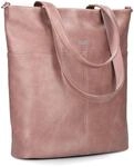 Zwei Damen Shopper Mademoiselle.M M145 gro&szlig;e Schultertasche 10 Liter Tote Bag aus