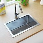 vidaXL Einbausp&uuml;le Handgefertigt Lebensmittelqualit&auml;t K&uuml;chensp&uuml;le Sp&uuml;le