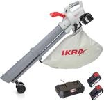 IKRA 3in1 Laubbl&auml;ser Laubsauger IALS 2-20 inkl. 2 Akku 20V 2,0Ah &