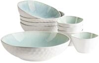 M&Auml;SER 934009 Serie Frozen, 9-teiliges Bowl Set aus sch&ouml;ner Keramik, 1