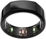 OURA Gen3 Heritage Smart-Ring - Gr&ouml;&szlig;e 6, Black | Wearable f&uuml;r Schlaf-,