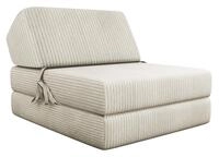 Mirjan24 Sofa Kevin Cord mit Schlaffunktion, Schlafsofa, Bettsessel, Klappmatratze,