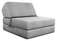 Mirjan24 Sofa Kevin Cord mit Schlaffunktion, Schlafsofa, Bettsessel, Klappmatratze,