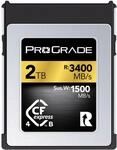 ProGrade Digital CFexpress 4.0 Typ B Speicherkarte f&uuml;r Kameras, optimiert f&uuml;r