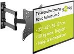 "Goobay 49715 TV-Wandhalterung Basic Fullmotion (S) 23"" bis 42"" (58-107cm),